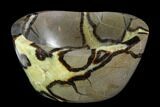 Polished Septarian Bowl - Madagascar #95115-2